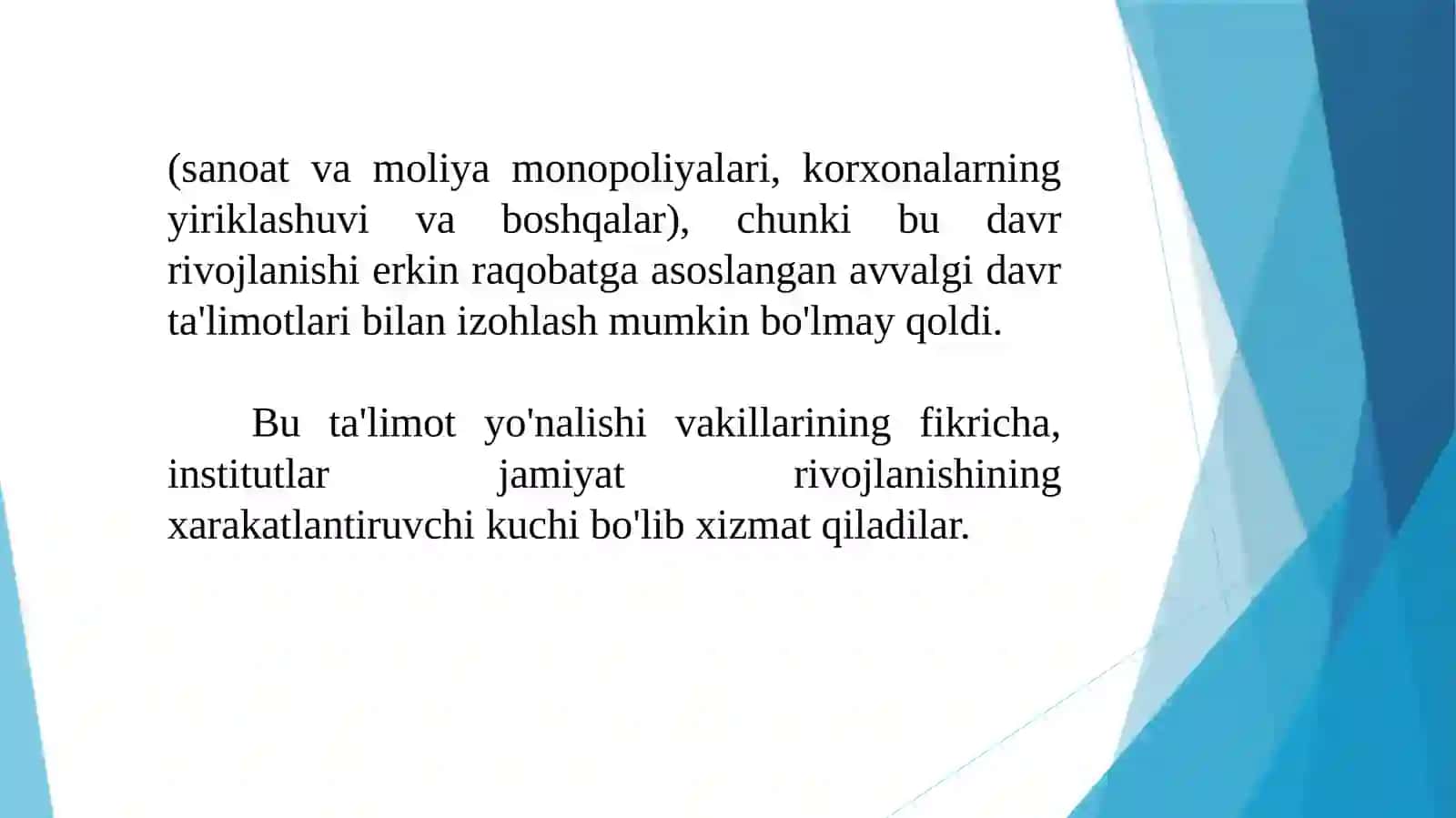 Institutsionalizm 3