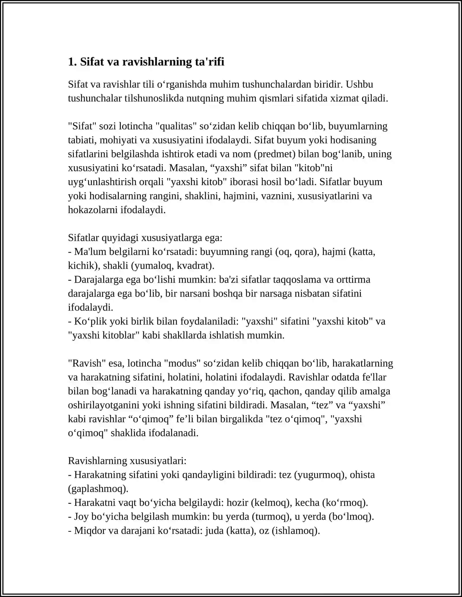 ADJECTIVE AND ADVERBS 3