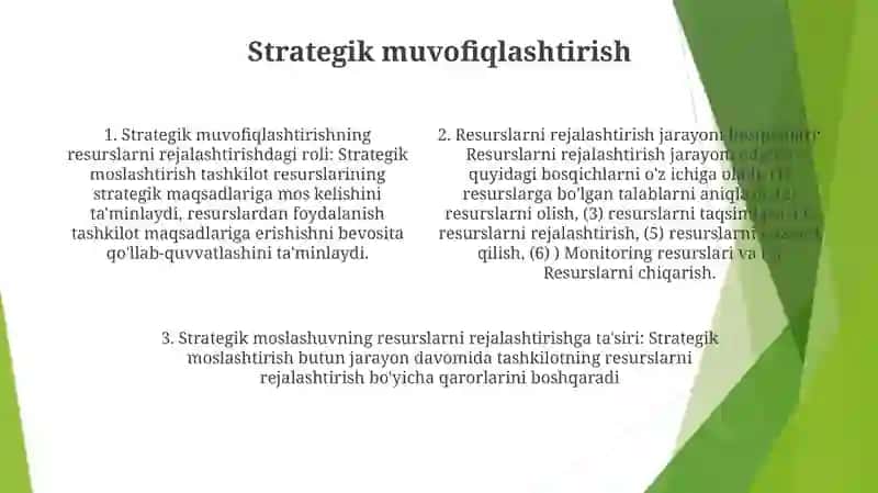 Resurslarni Rejalashtirish Jarayoni 3