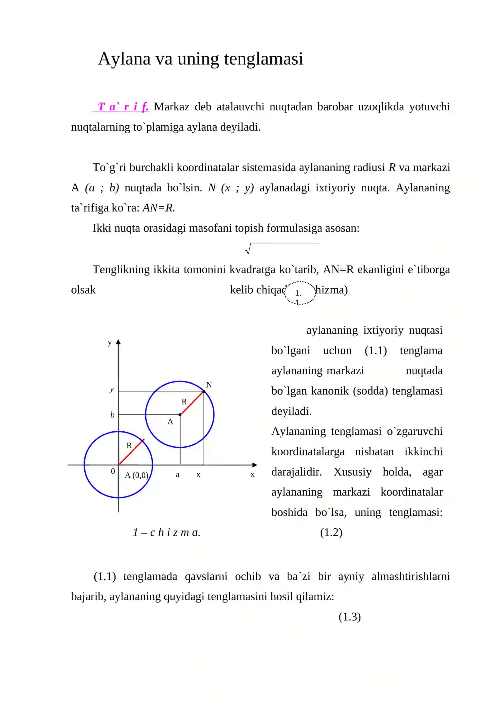 Elementar Matimatika (Geometriya) 3