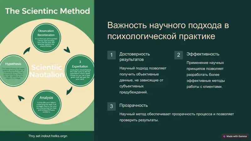 Научные принципы практической психологии 3
