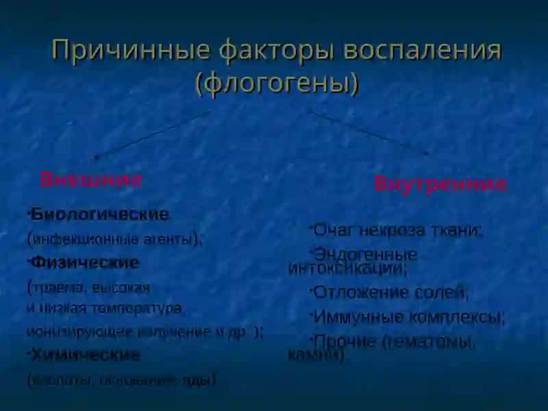 Патофизиология воспаления 3