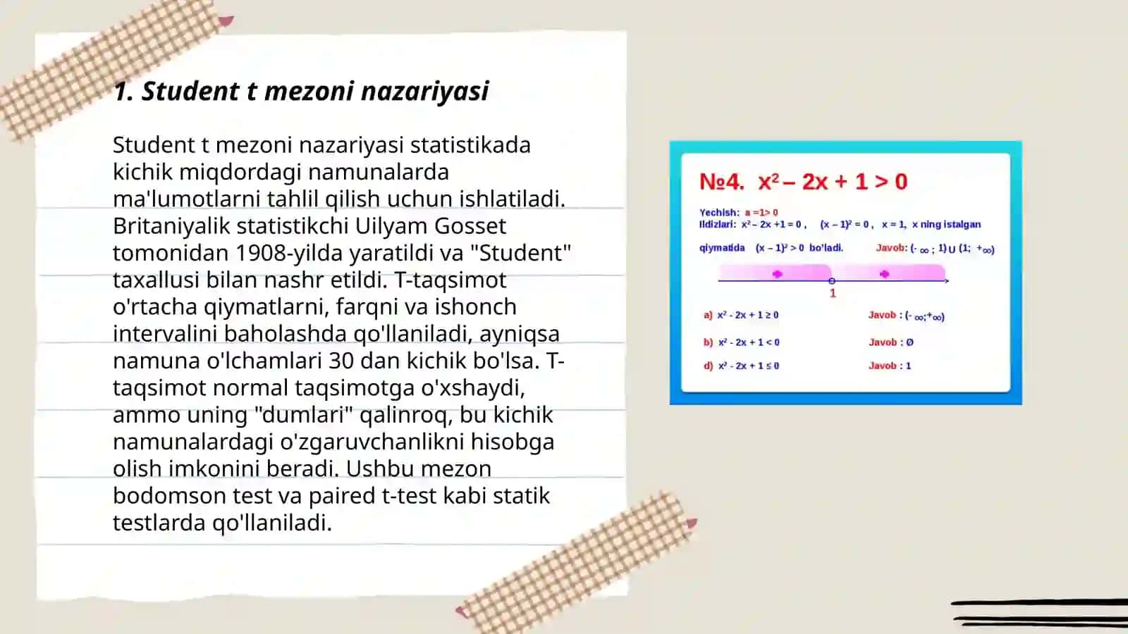 Student t mezoni nazariyasi 3