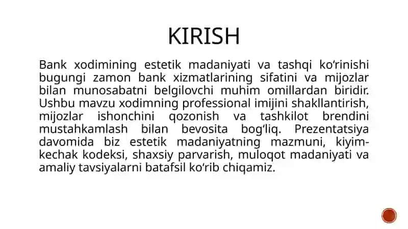 Estetik madaniyat va tashqi ko‘rinishi 3