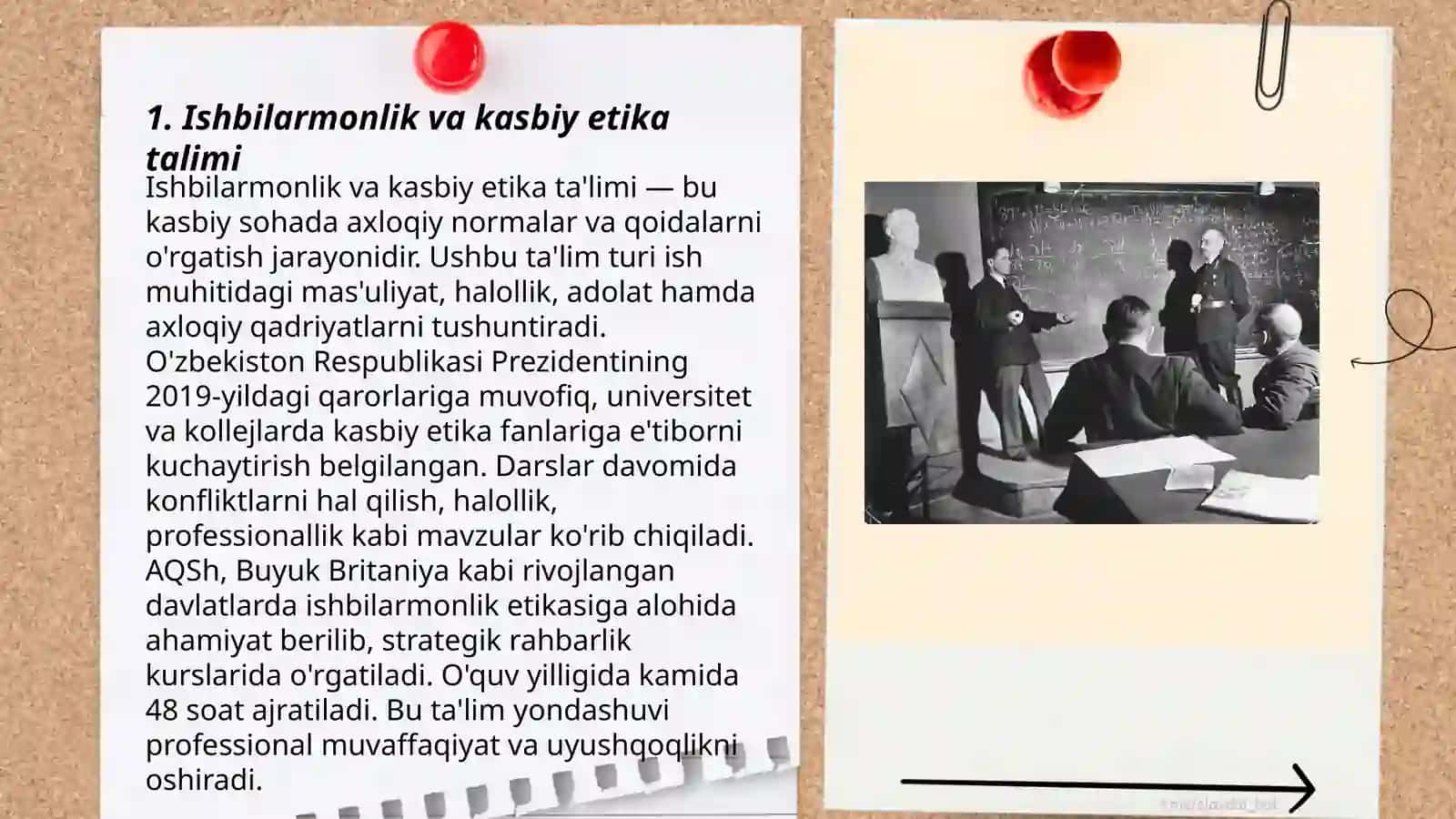 Ishbilarmonlik va kasbiy etika ta'limi 3