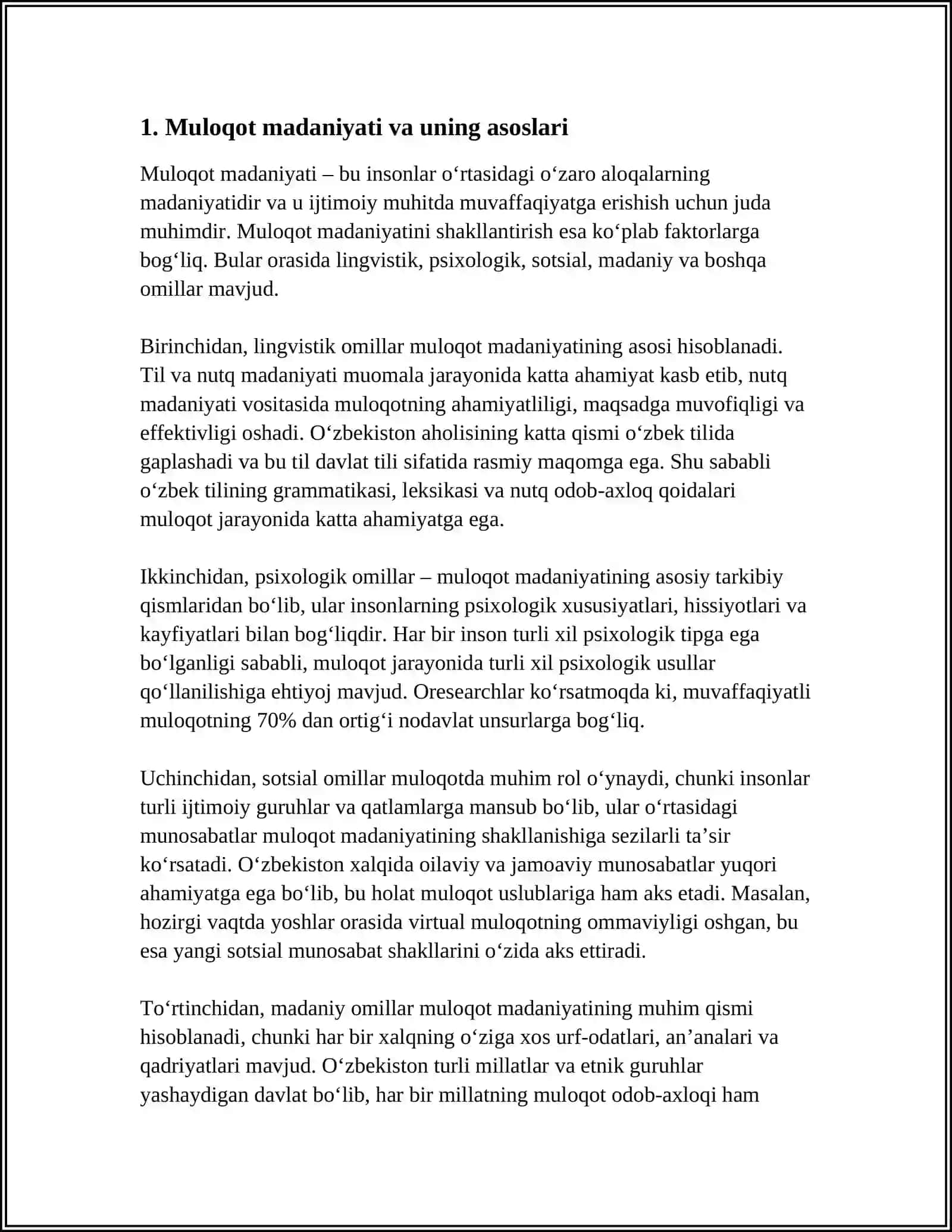 COMMUNICATION CULTURE SPEECH ETIQUETTE INGLIZ CHA 3