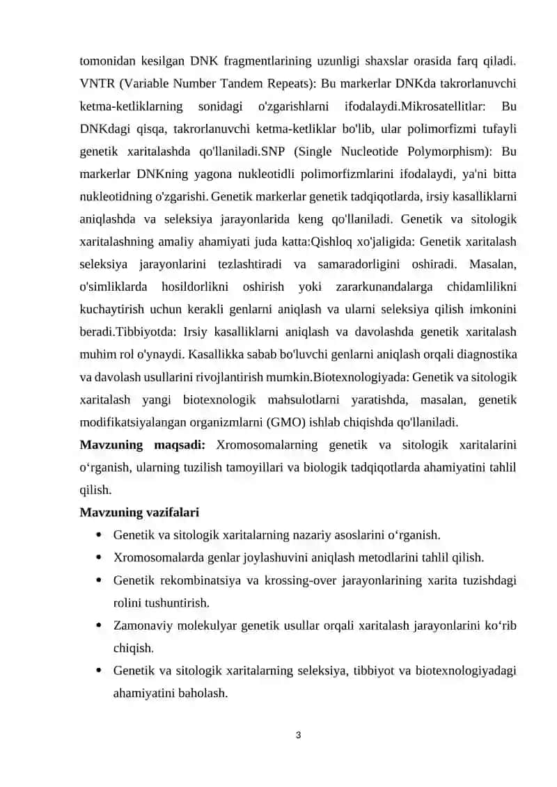 xromasomalarning genetik va sitologik xaritalari 3