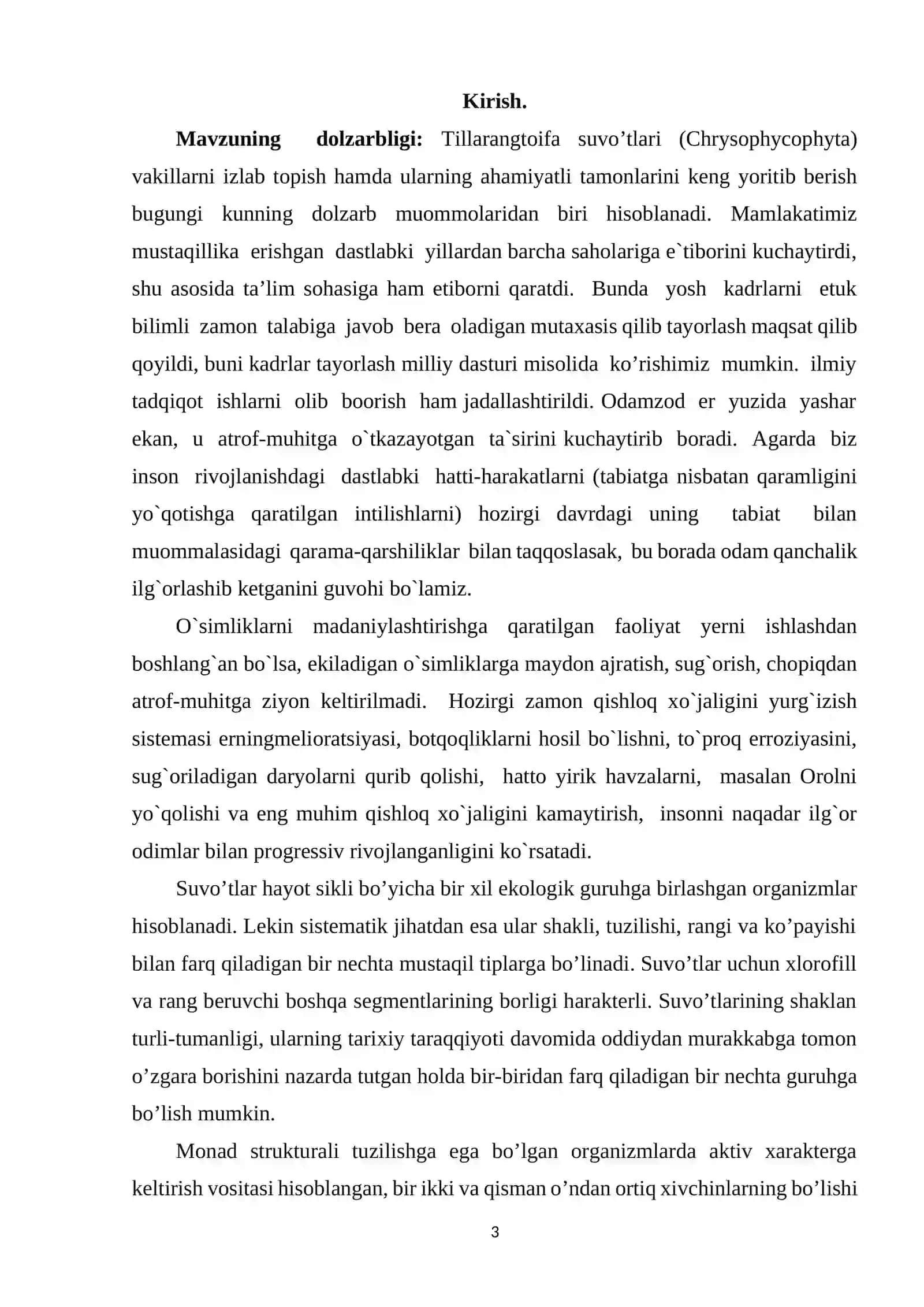 Tillarang suvo’tlar bo’limi 3