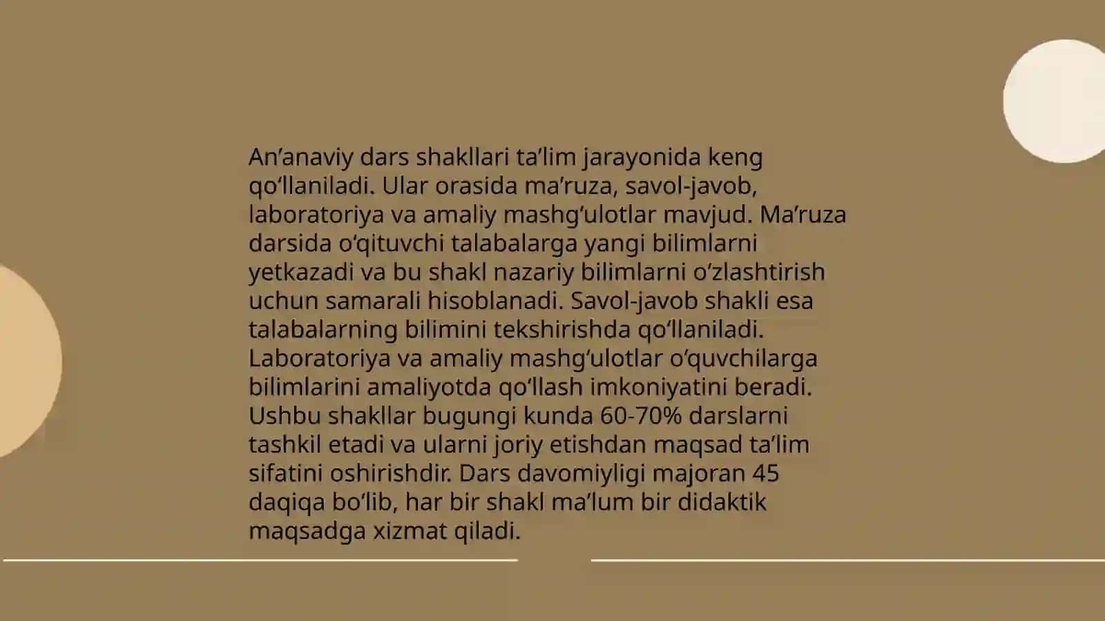 An’anaviy dars shakllari 3