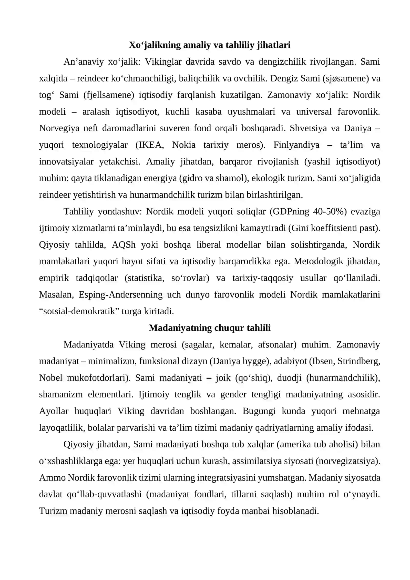 Shimoliy Yevropa xalqlari xoʻjaligi va madaniyati maqola 3