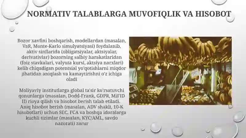 Bozor va tavakkalchilik 3