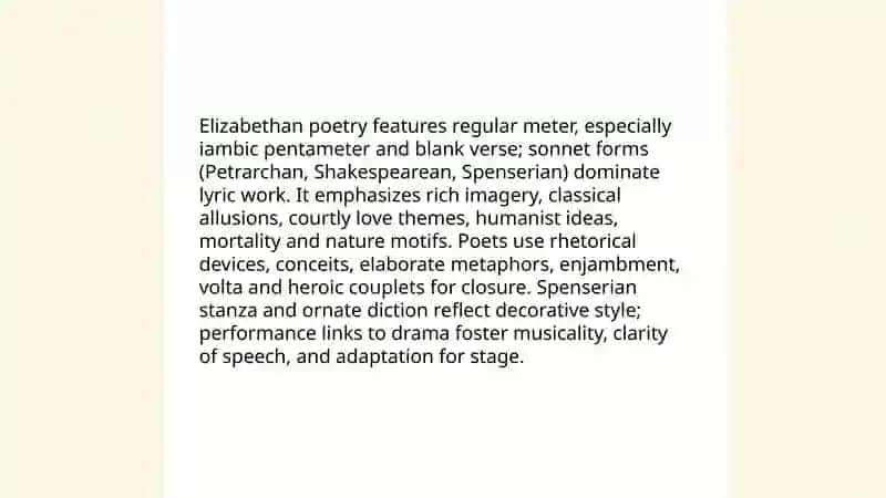 Elizabethan poetry drama and fiction 3