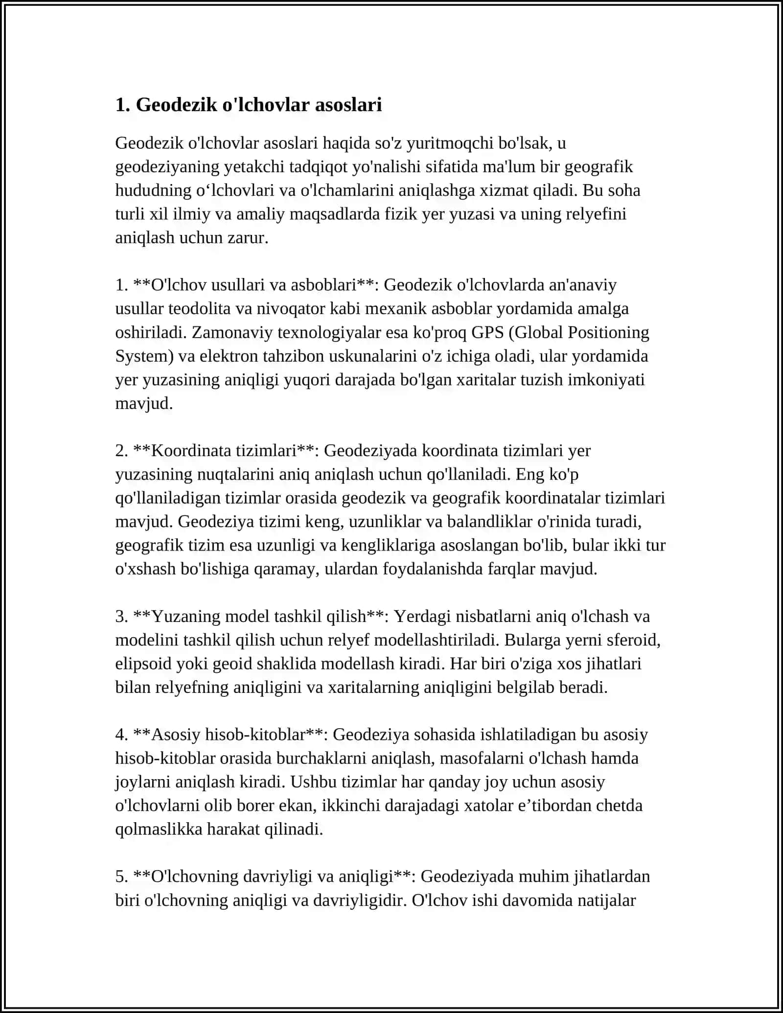 BINOLAR VA INSHOOTLAR HATLOVINI O'TKAZISHDA GEODEZIK-TOPOGRAFIK ISHLAR 3