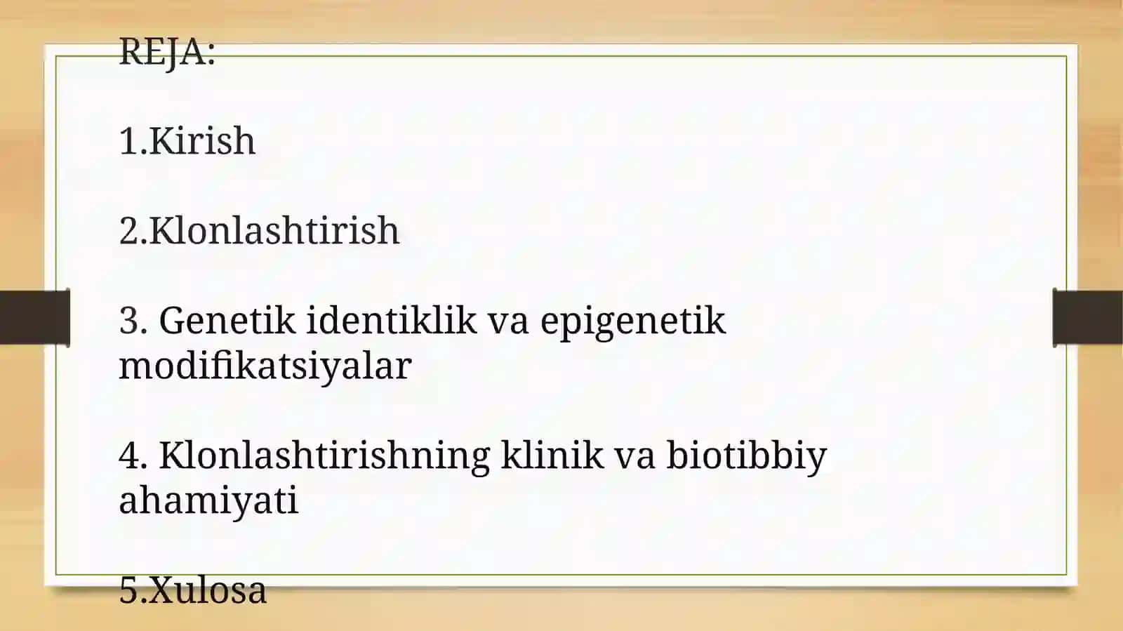 biokimyo genlarni klonlash pptx 3