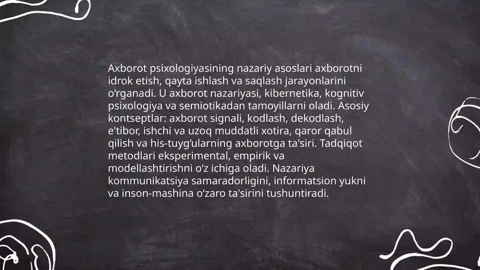 Axborot psixologiyasi 3