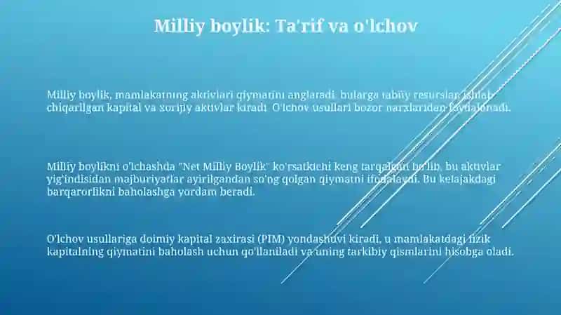 Milliy boylik statistikasi 3
