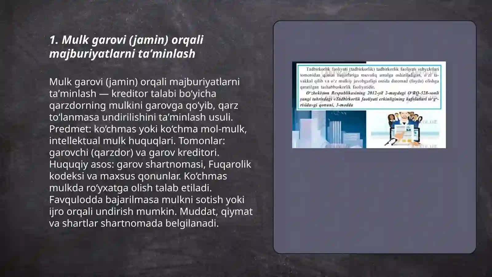 Texnologiya oʻqitish metodikasi fanidan tayyorlagan taqdimoti 3