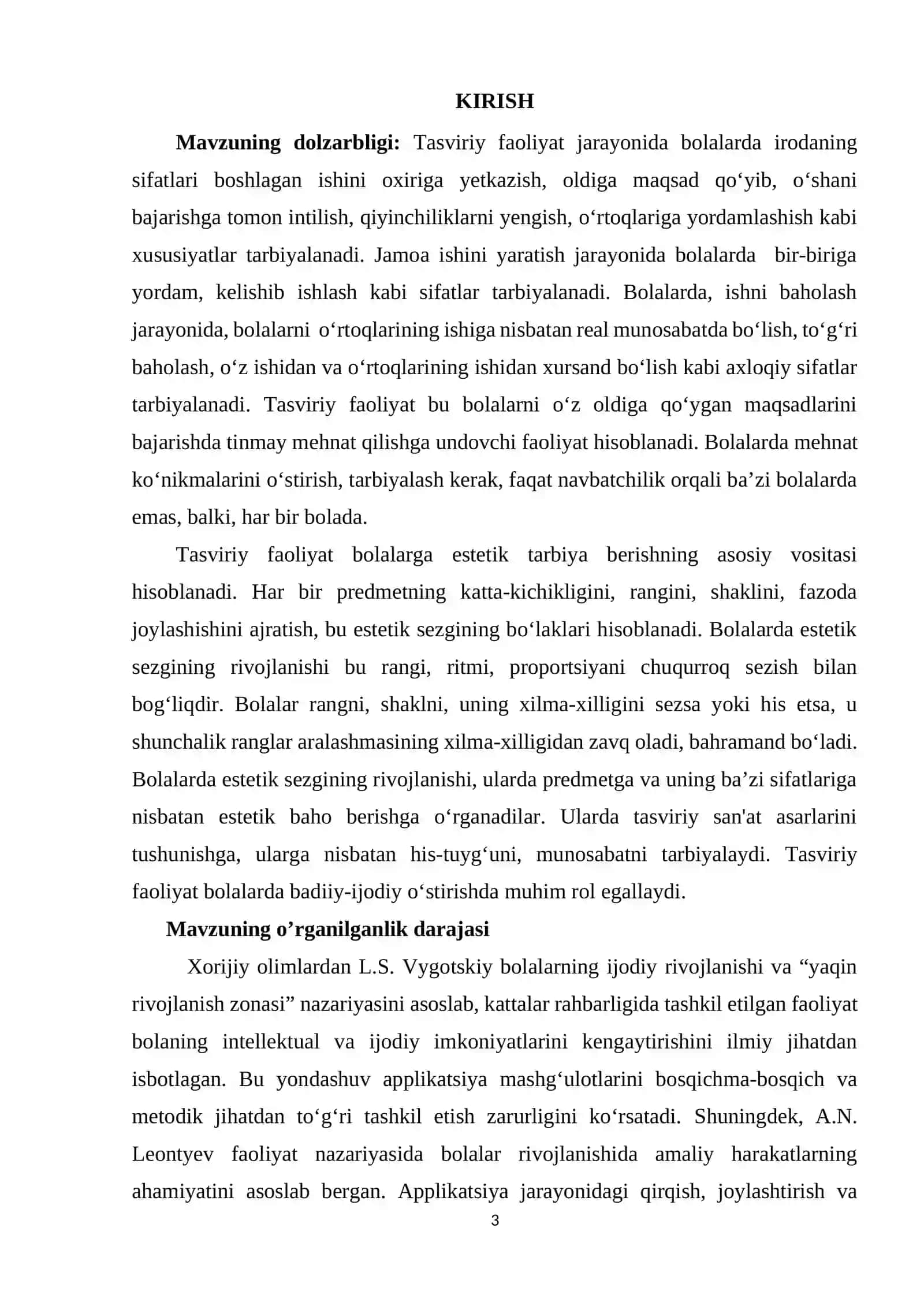 TASVIRIY FAOLIYATGA O ‘RGATISH METODIKASI 3