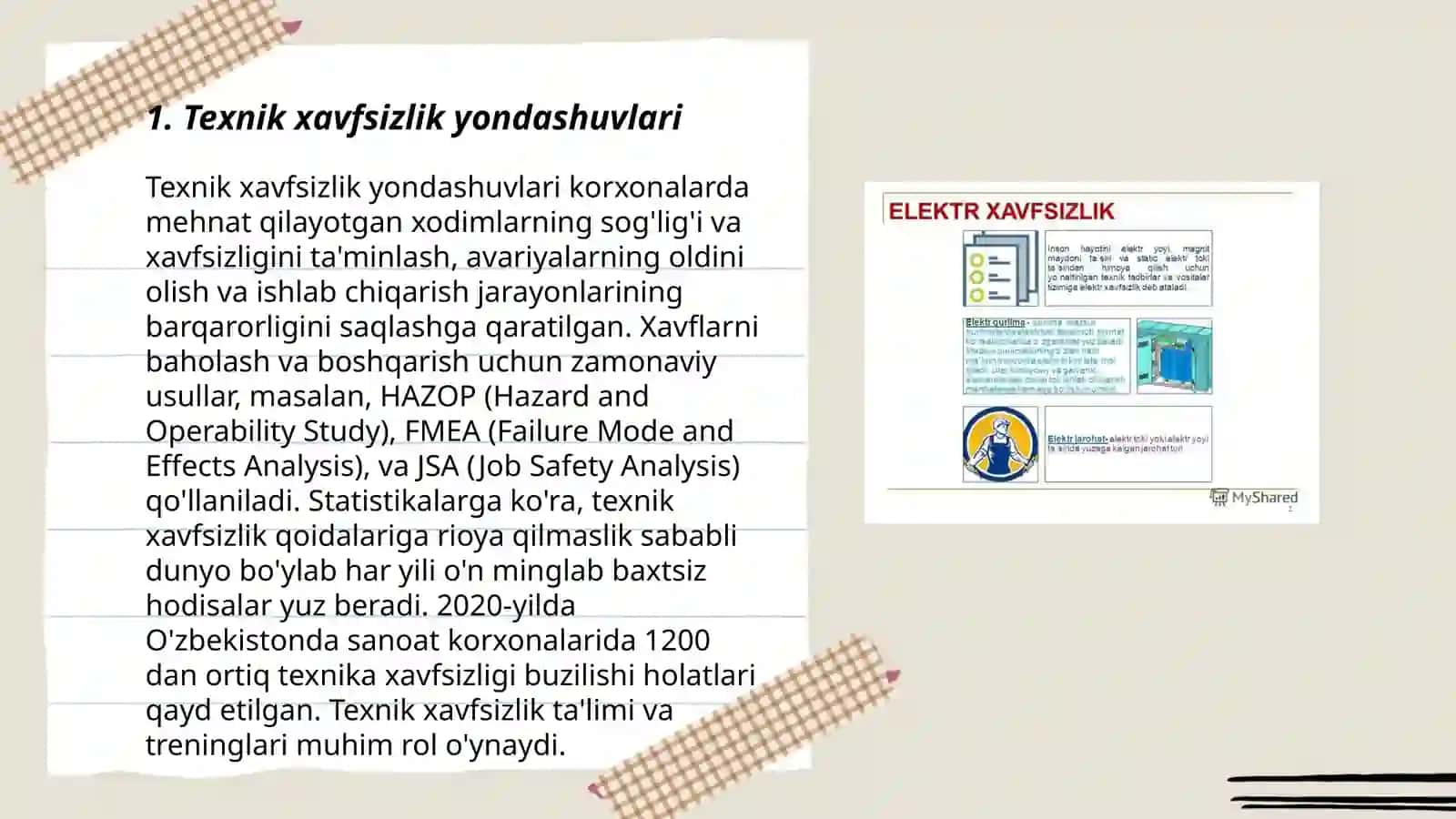 Texnik xavfsizlik yondashuvlari 3