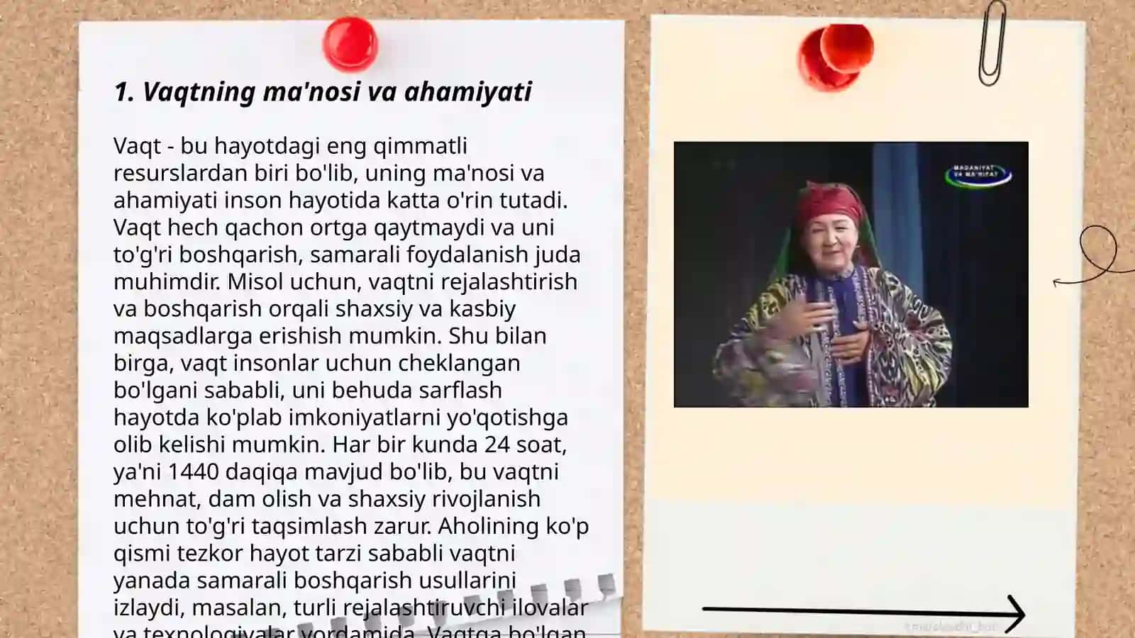 Vaqt va uning o'ziga xos xususiyatlari 3