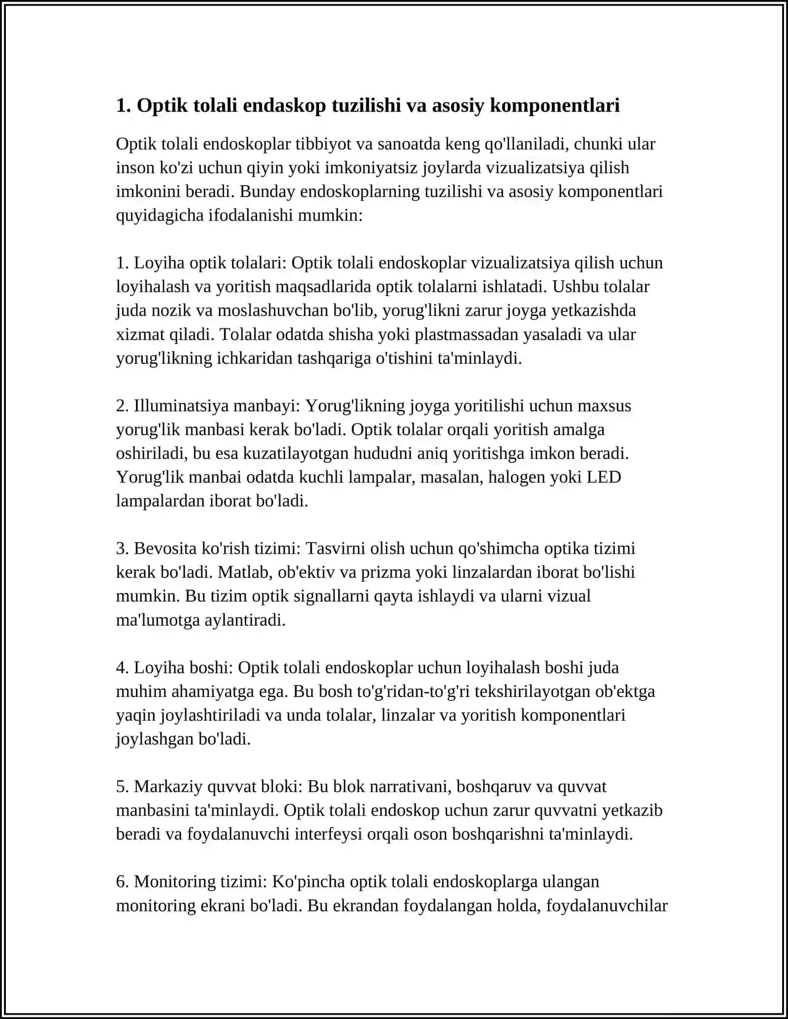 OPTIK TOLALIY ENDASKOPNING ISHLASH TAMOYILI 3