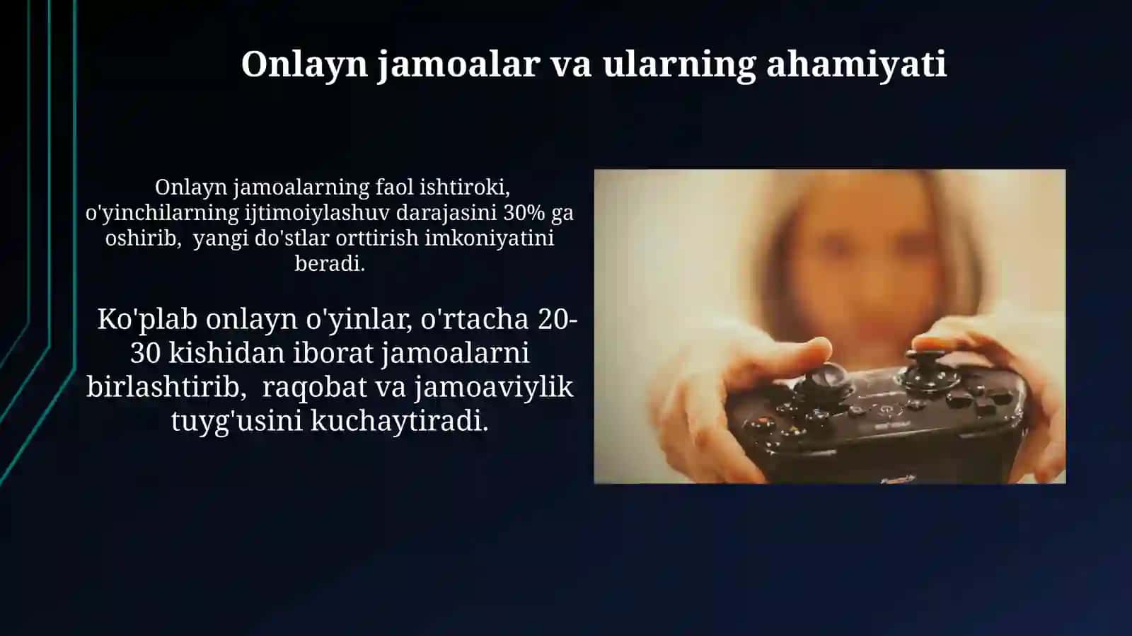 Internetdagi õyinlar ijtimoyi faoliyat sifadida 3