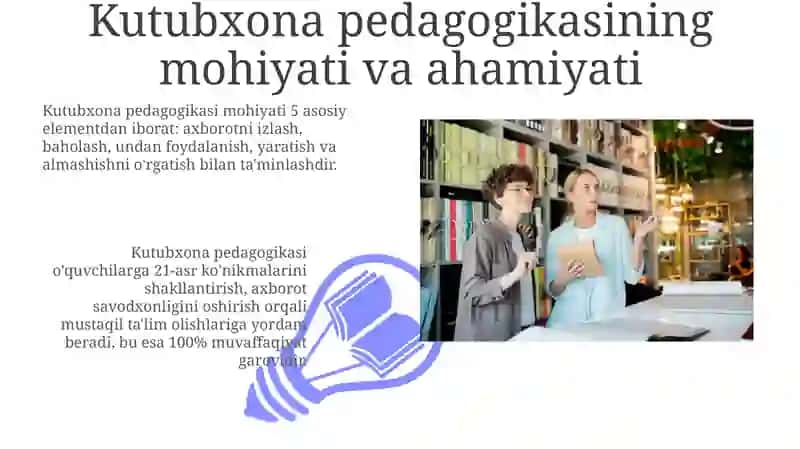 Kutubxona pedagogikasi 3