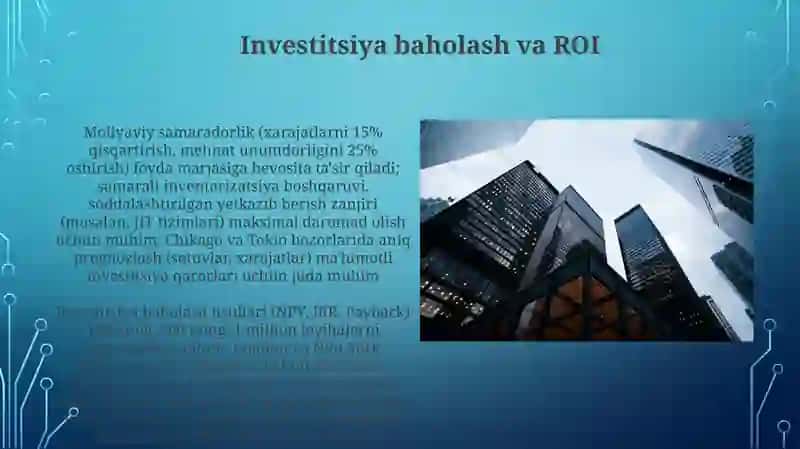 Moliyaviy bosh samaradorlikning ahamiyati va roli 3