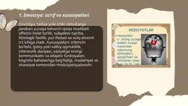 Emotsiya va uning buzilishi 3