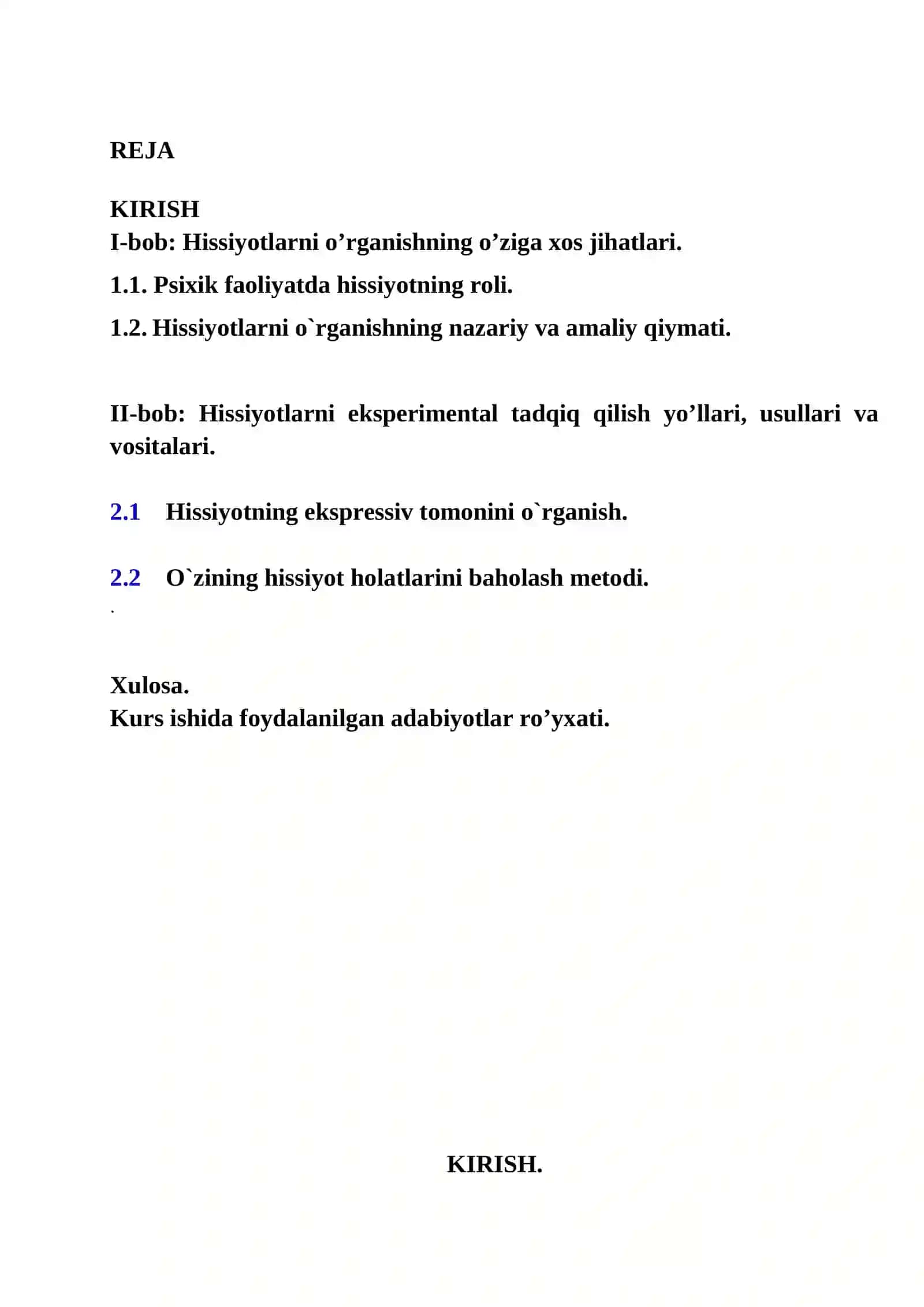 Hissiyotlar eksperimental psixologiyasi 3