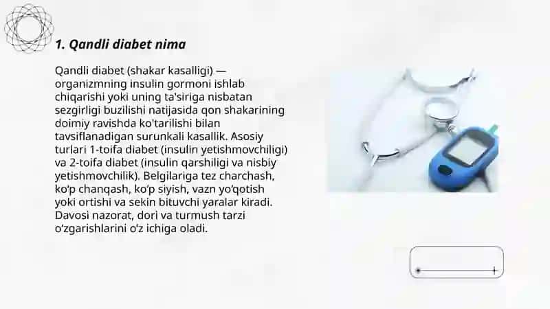 Qandli Diabet 3