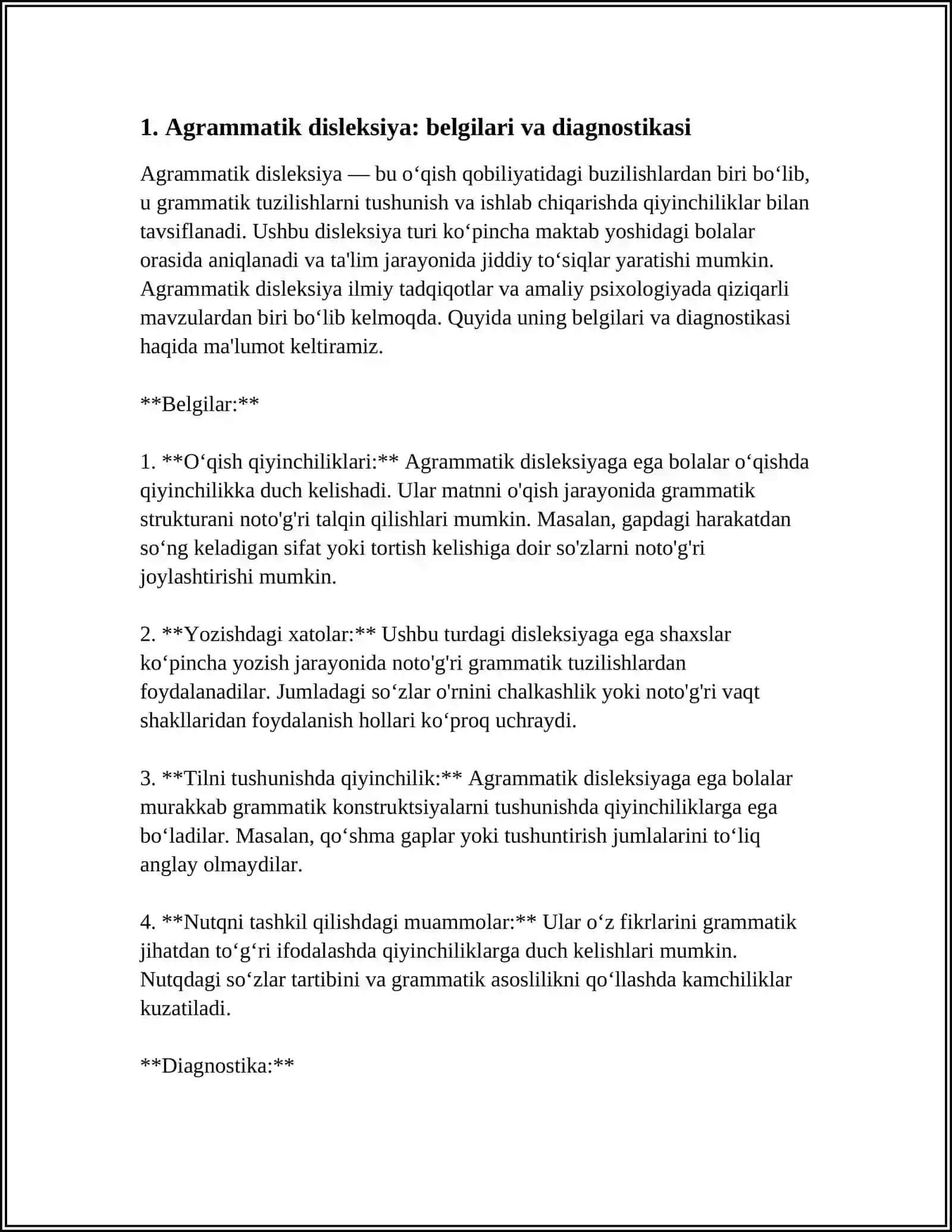AGRAMMATIK DISLEKSIYA VA DISGRAFIYANI BARTARAF ETISH 3