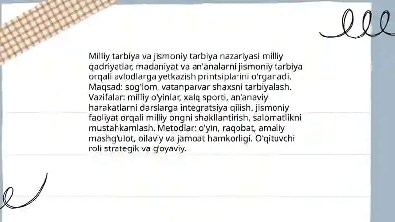 Milliy tarbiyada jismoniy tarbiya 3