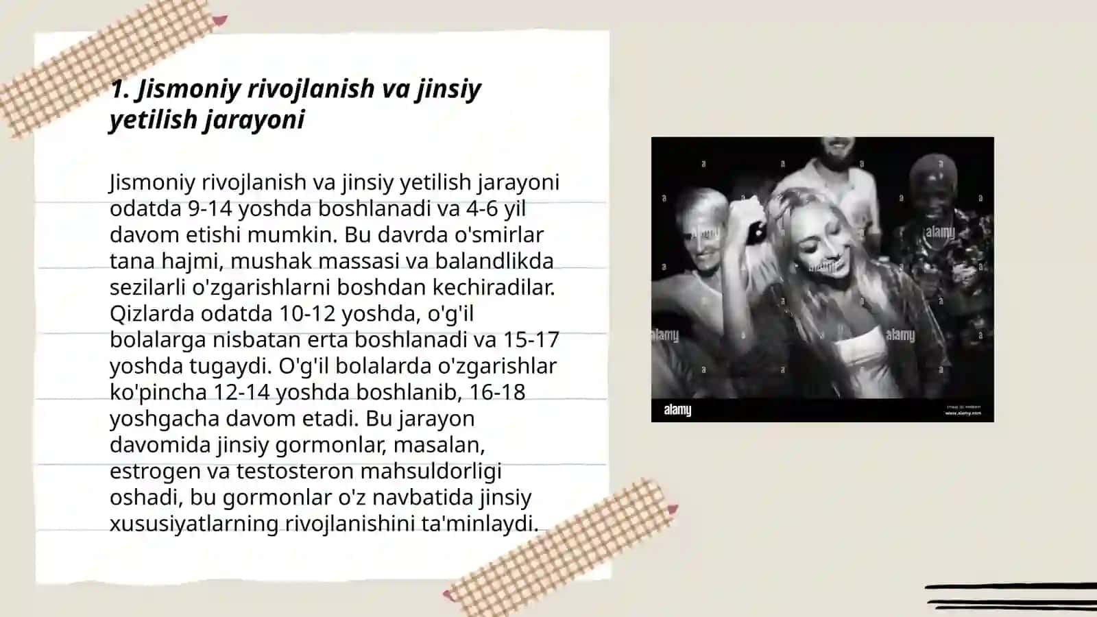 O’smirlik davrida psixik rivojlanish xususiyatlari. O’smirlik davrida shaxsning rivojlanish xususiyatlari 3