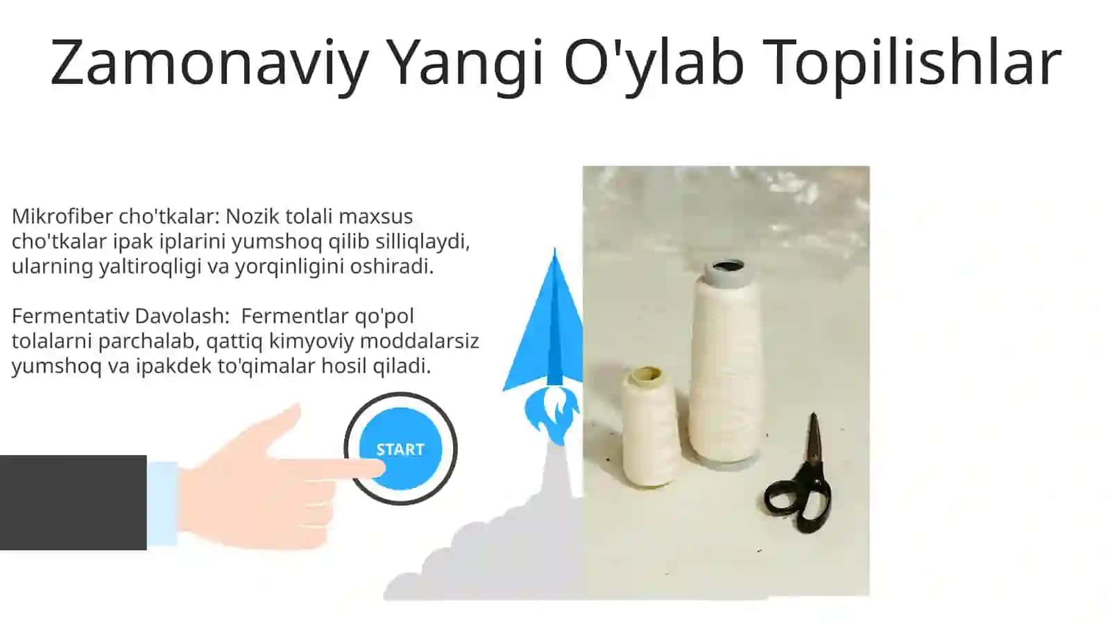 Yigirilgan ipak iplarini pardozlash 3