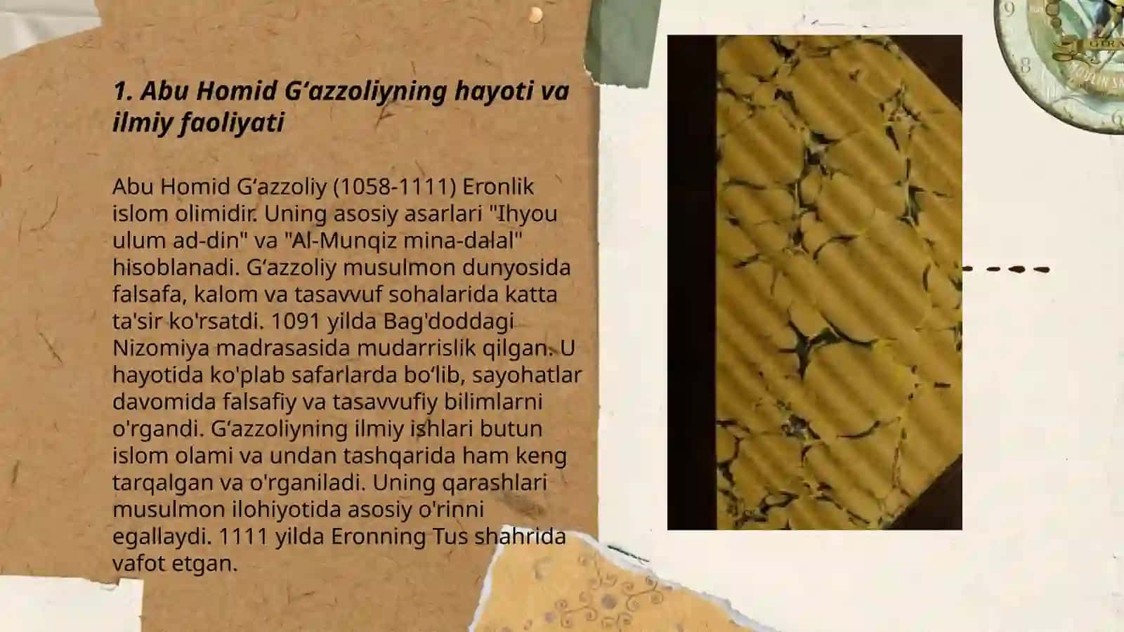 "Mukoshafatul Qulub" asarida qalb va ruhiy tarbiya 3