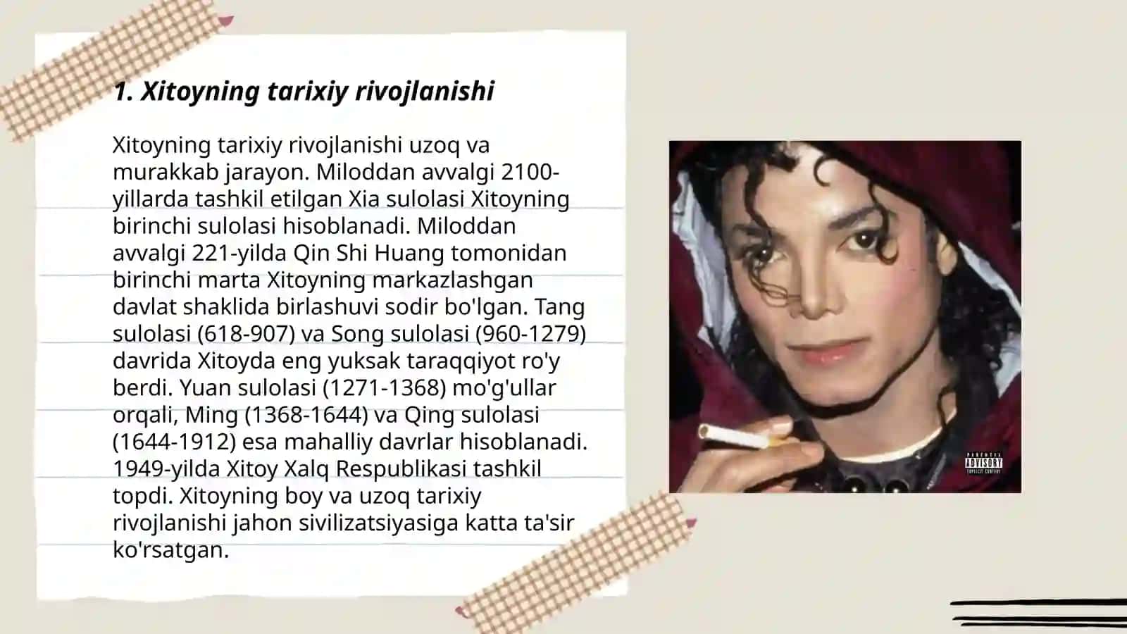 Xitoyning tarixiy rivojlanishi 3