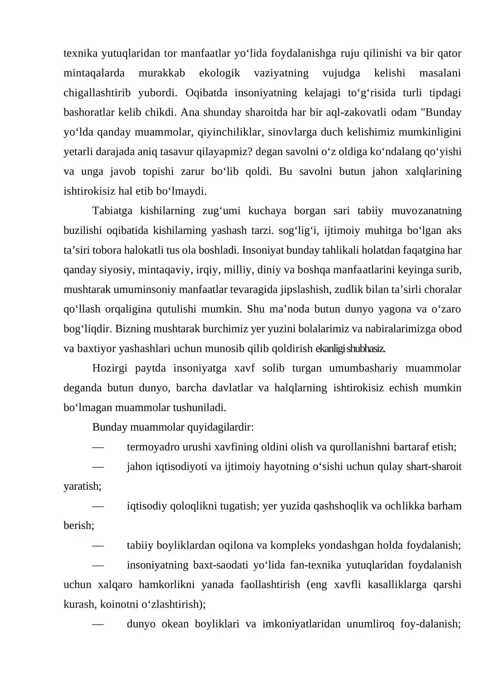 GLOBAL JARAYONLAR VA BARQAROR TARAQQIYOT 3