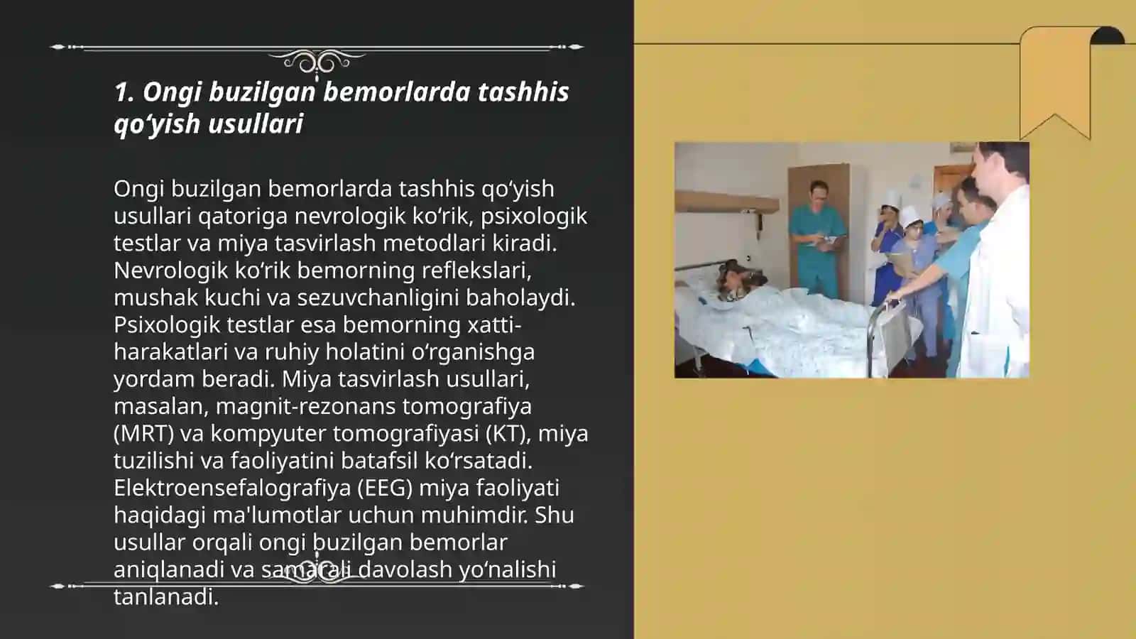 Ongi buzilgan bemorlar holat 3