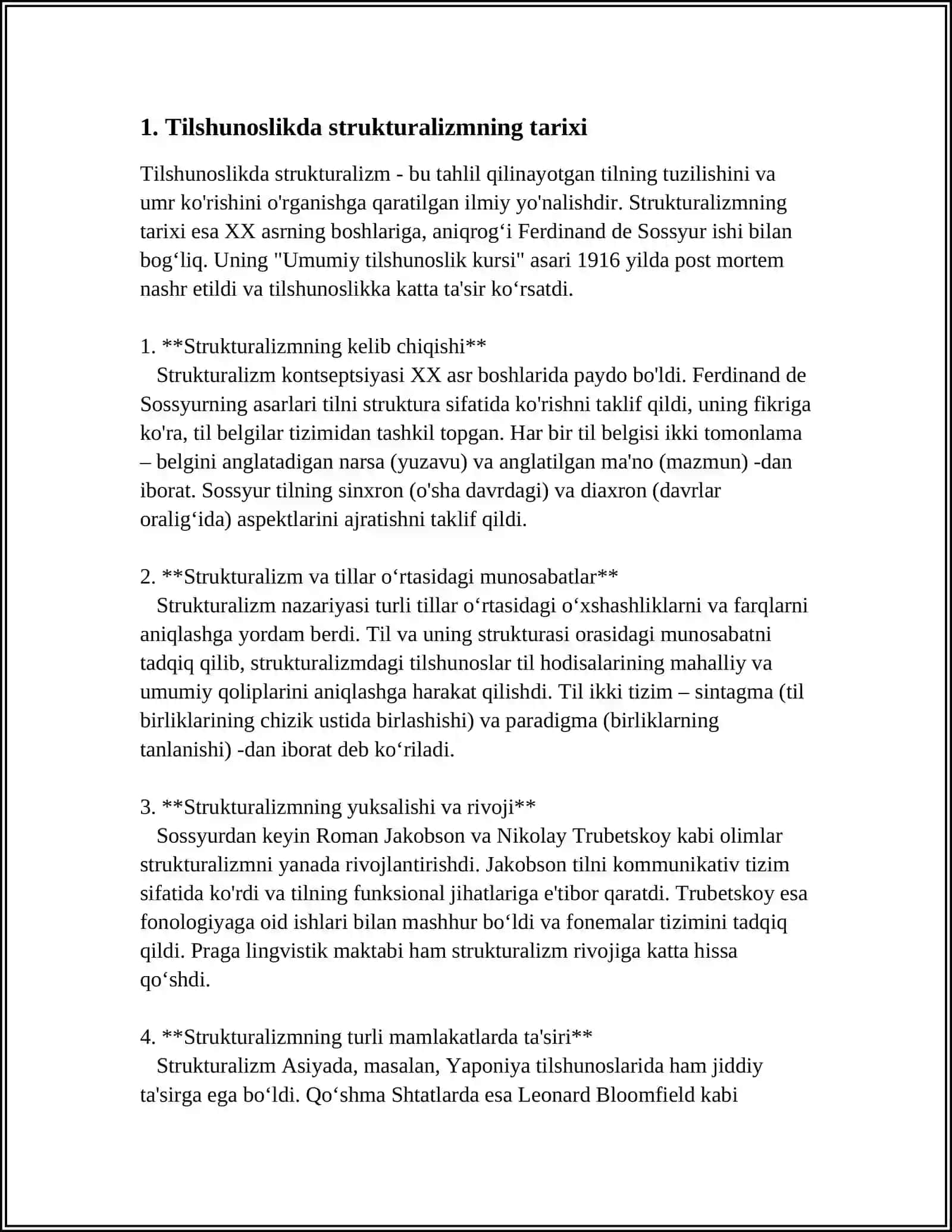 TILSHUNOSLIKDA STRUKTURALIZM 3
