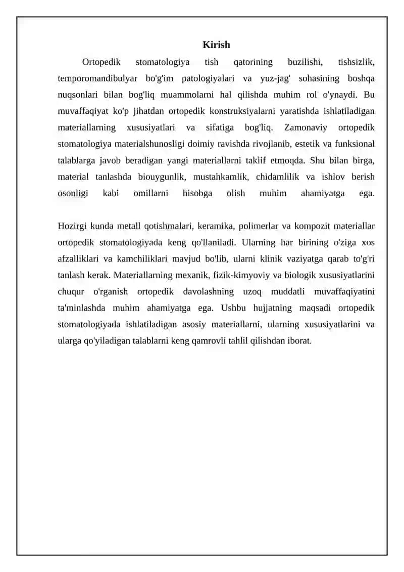 Oropedik stomatologiyada ishlatiladigan materiallar 3