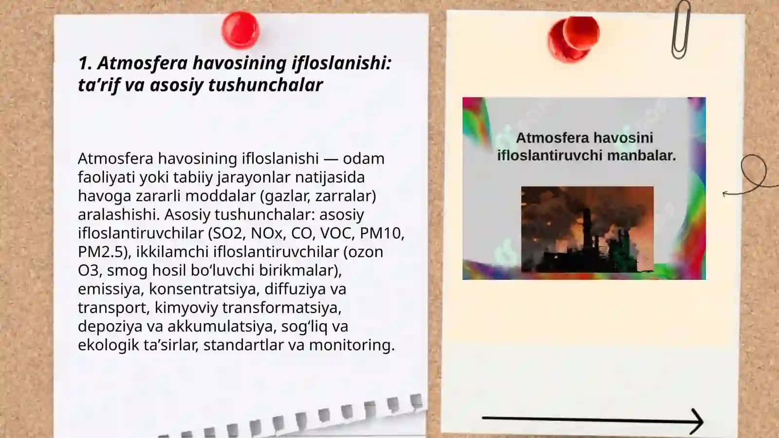 Atmosfera havosining ifloslanishi 3