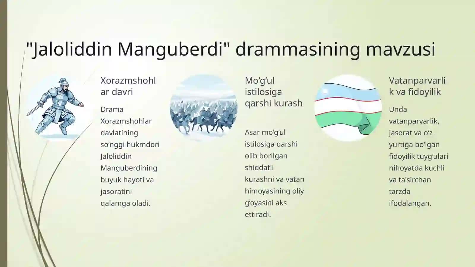 JALOLIDDIN MANGUBERDI DRAMMASI 3