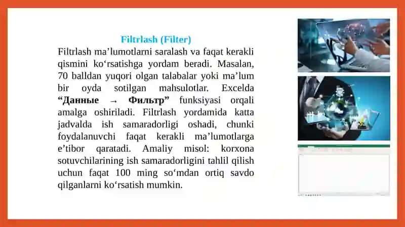 Texnik tizmlarda axborot texnologiyalari 3