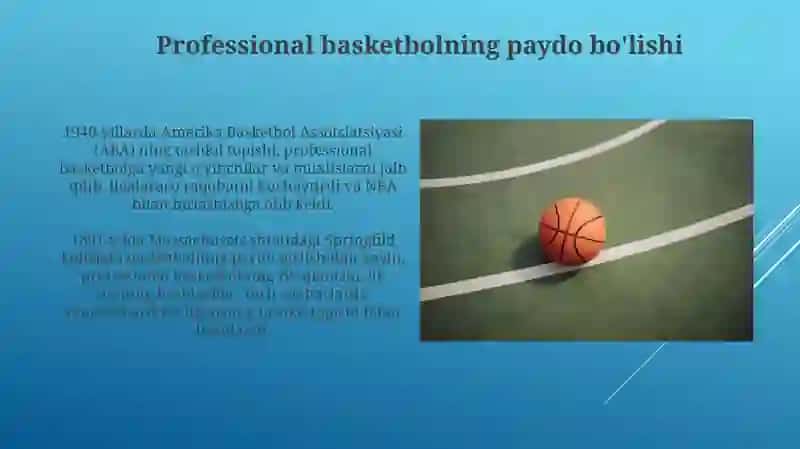 Basketbol o’yining kelib chiqishi va rivojlanish tarixi 3