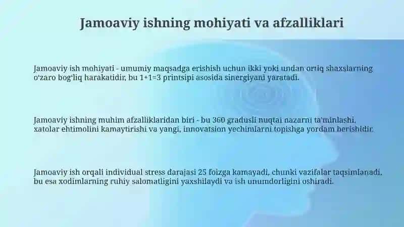 Jamoaviy ish 3