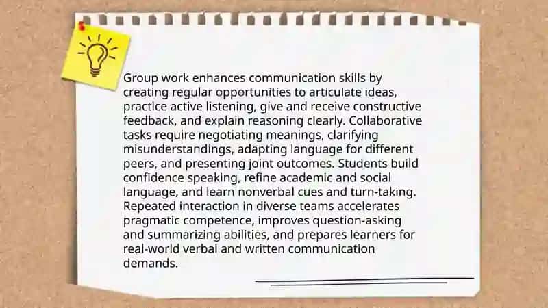 Benefits of Group Work in Learning 3
