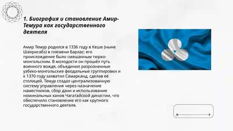 Амир-Темур великий государственный деятель 3
