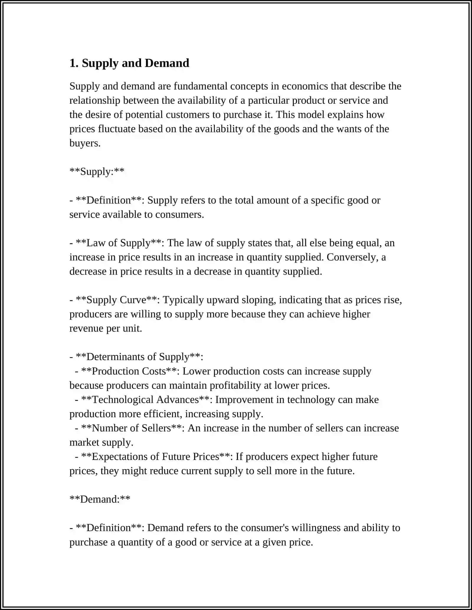 Market Economy 3