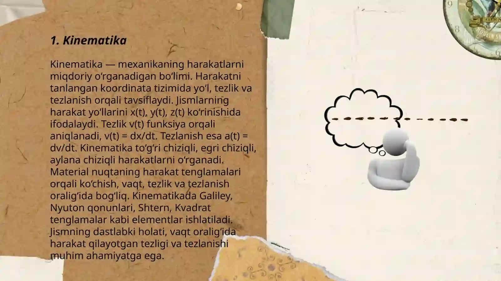 Kinematika 3
